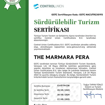 The Marmara Pera 4* Istanboel
